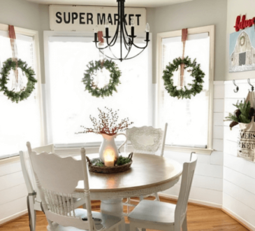 Farmhouse Christmas Home Wonderful Decor