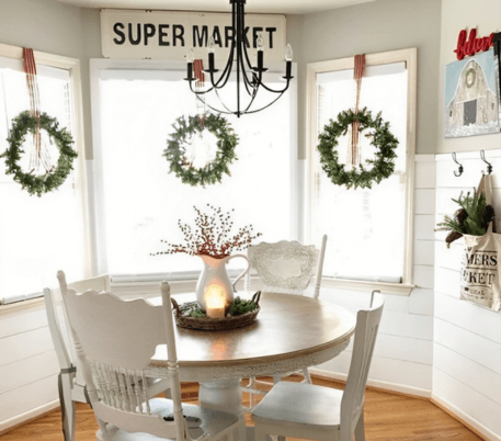 Farmhouse Christmas Home Wonderful Decor