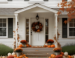 Fall Door Decor Welcoming with Style & Charm
