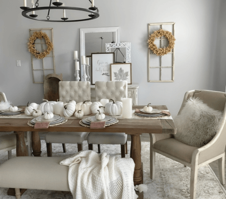 Beautiful Farmhouse Neutral Fall Decor: Bringing Cozy Elegance
