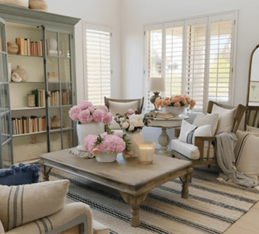 Country Home Filled With Fresh Florals: A Blossoming Paradise