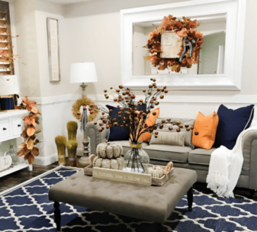 A Tour of a Beautiful Cozy Fall Contemporary Farmhouse Design